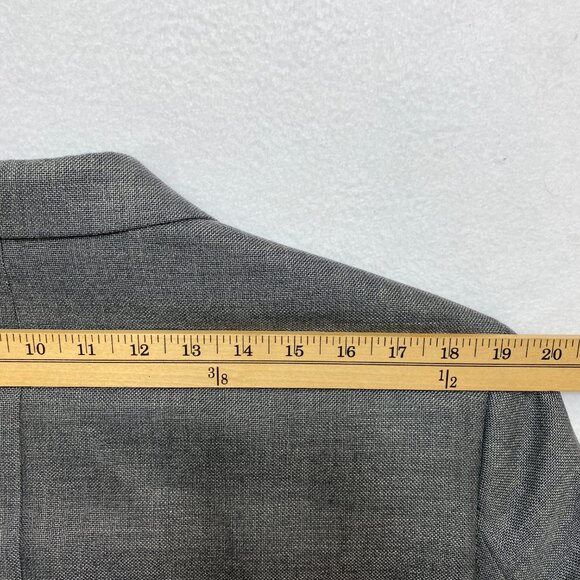 Lauren Ralph Lauren Blazer Men's 42S Gray Nail Head Sport Coat 2 Button Jacket - Picture 12 of 15